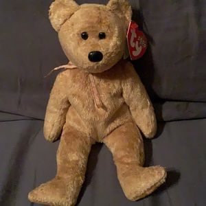 Ty Beanie Baby Cashew the Bear